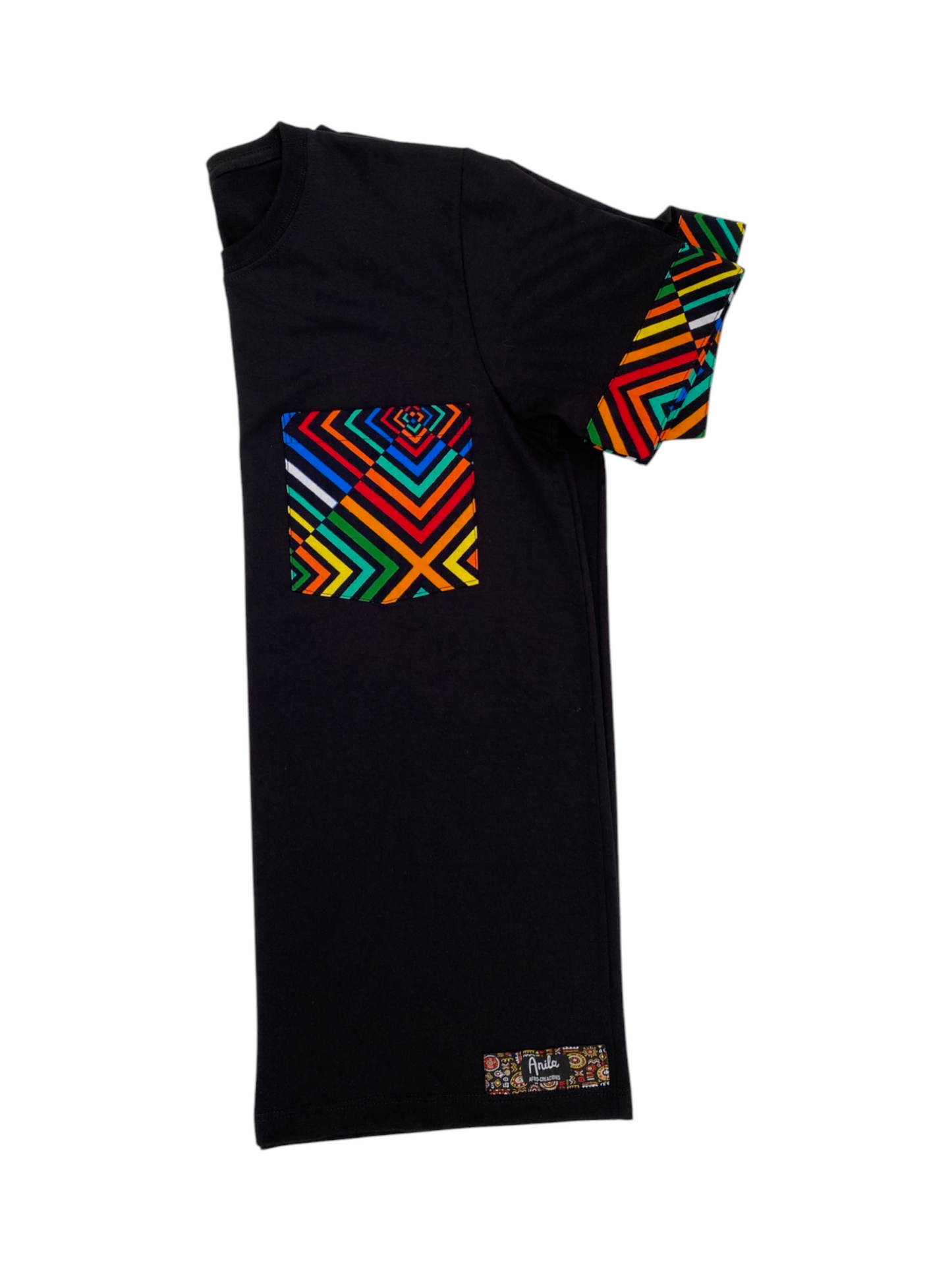 Camiseta Kat-Ankara impresión-Estilo Africano Único