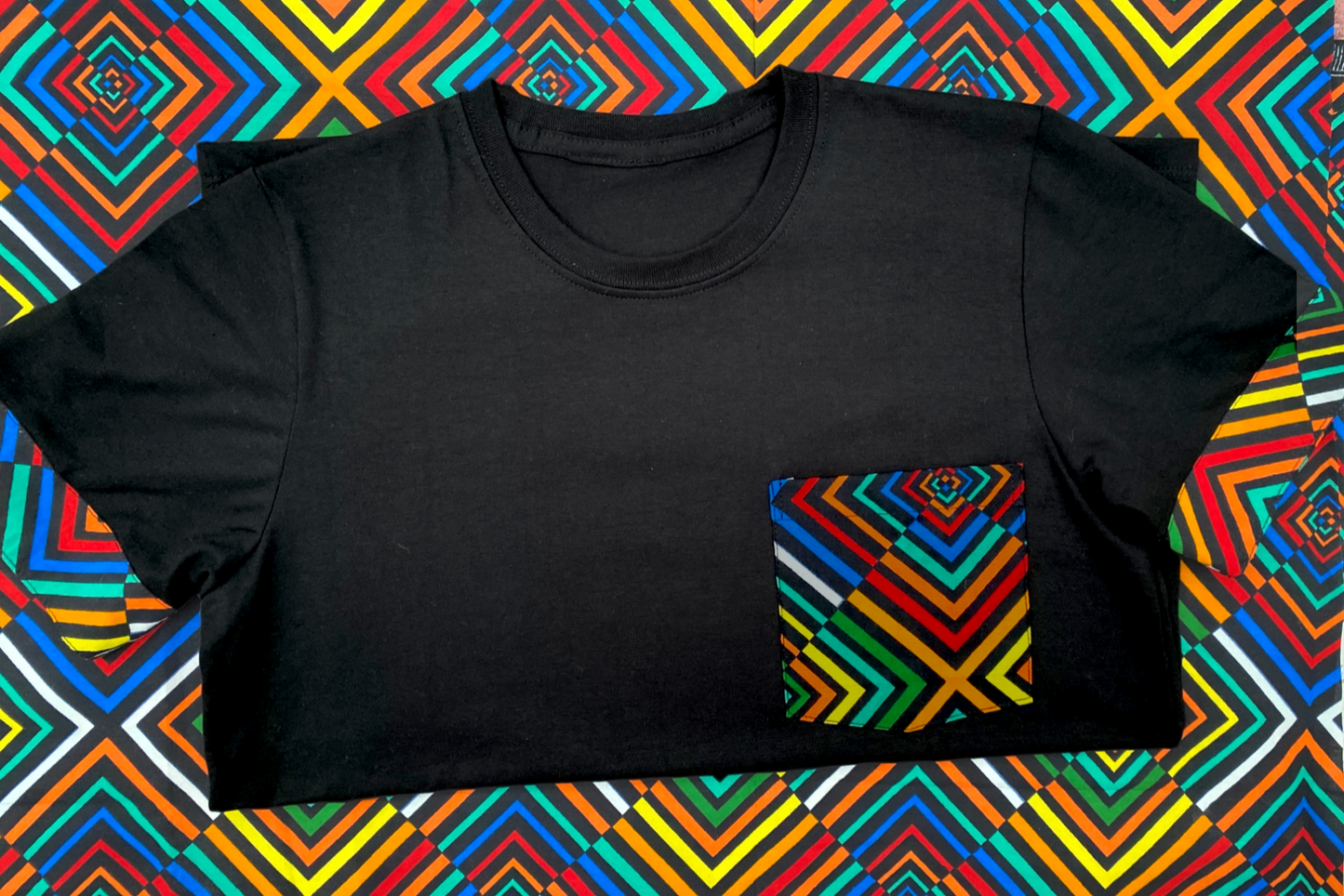 Camiseta Kat-Ankara impresión-Estilo Africano Único