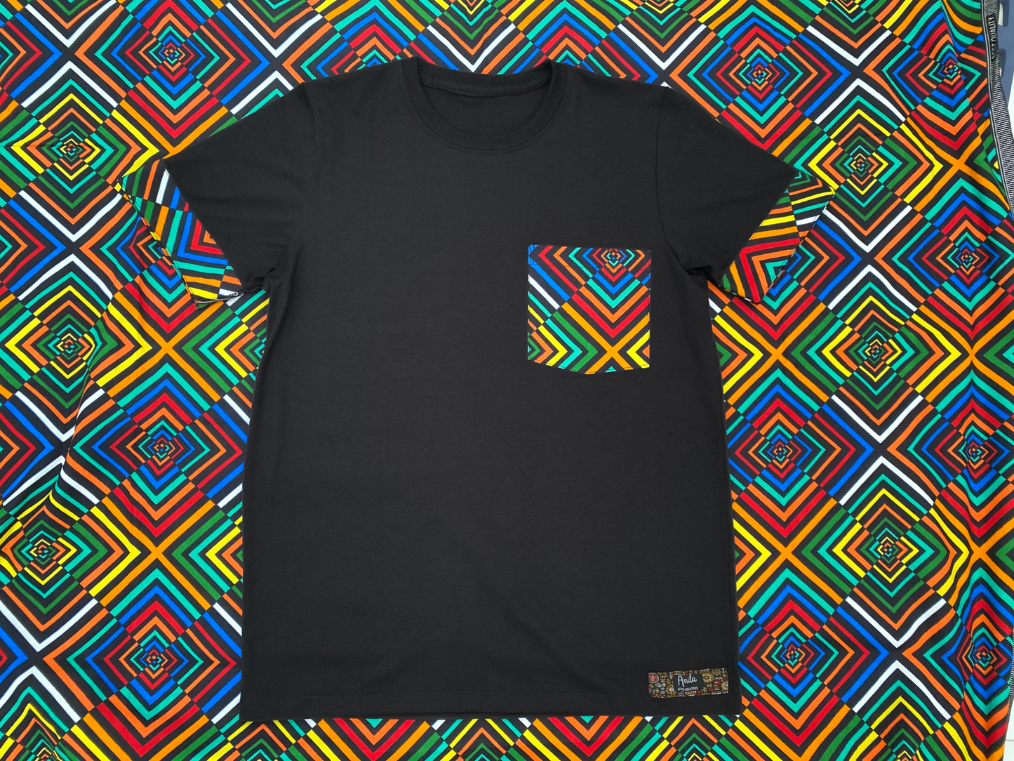 Camiseta Kat-Ankara impresión-Estilo Africano Único