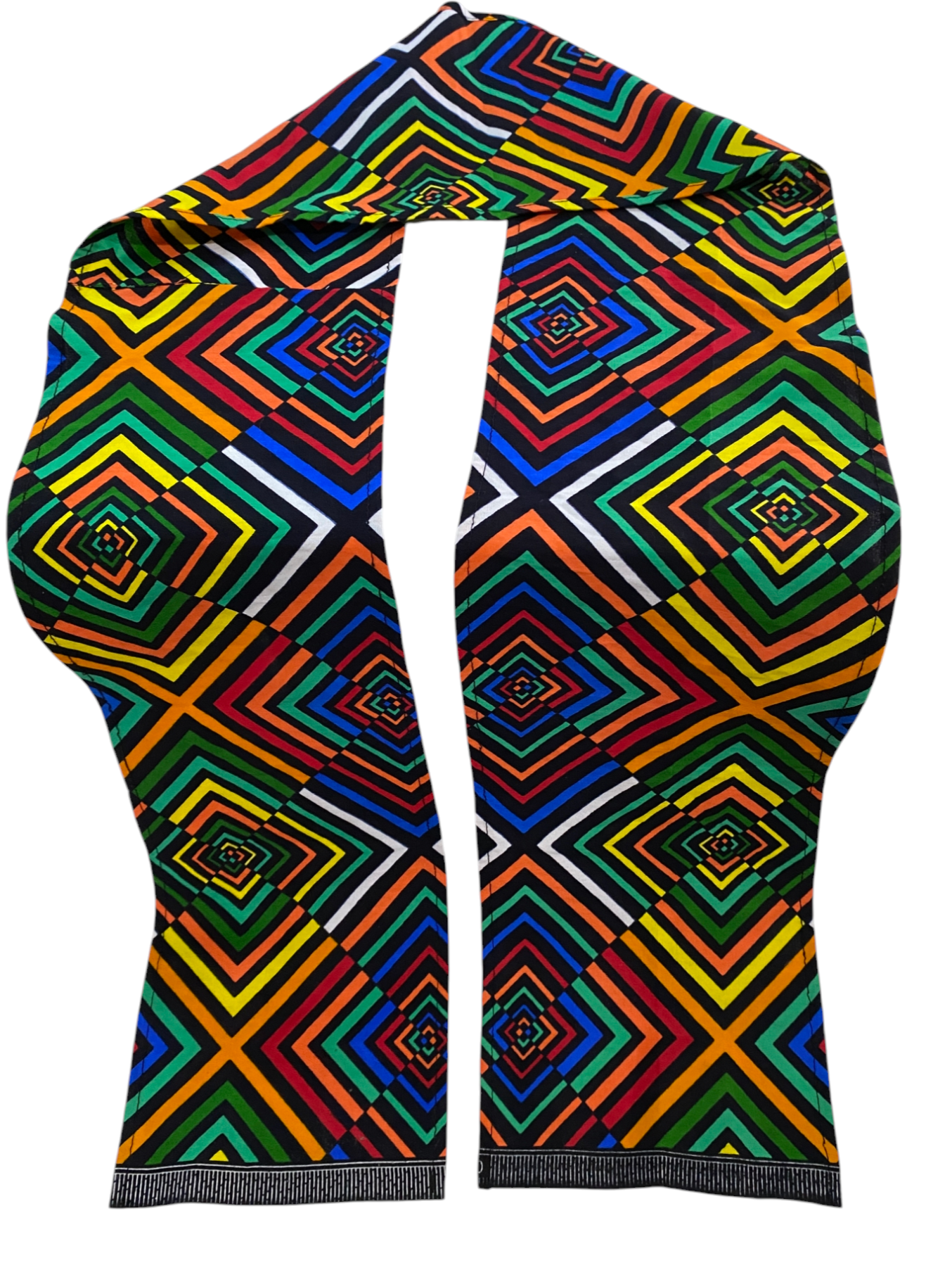 Turbante Kat-Ankara impresión-Estilo Africano Único