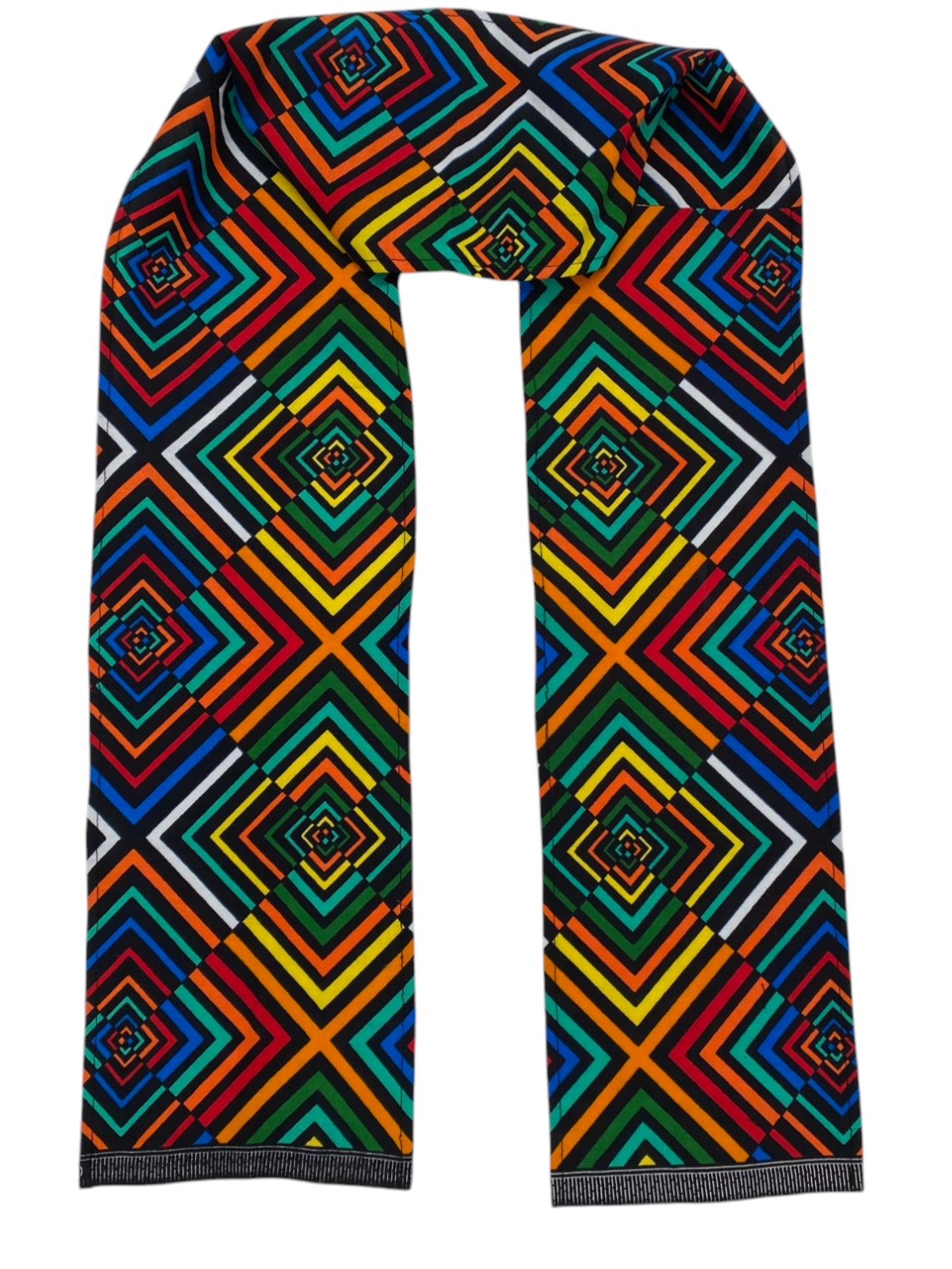 Turbante Kat-Ankara impresión-Estilo Africano Único