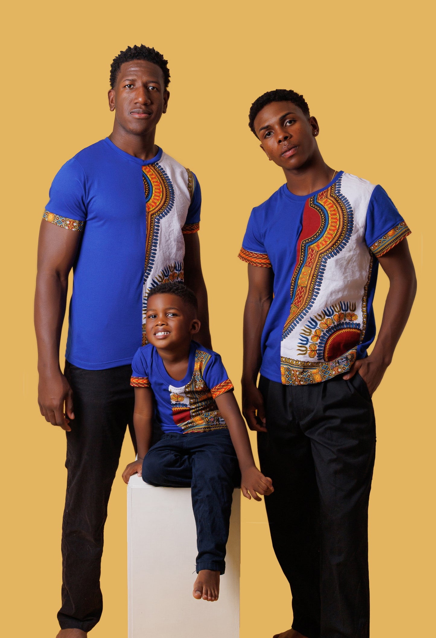 Camiseta DASHIKI-Ankara - Estilo Africano Único