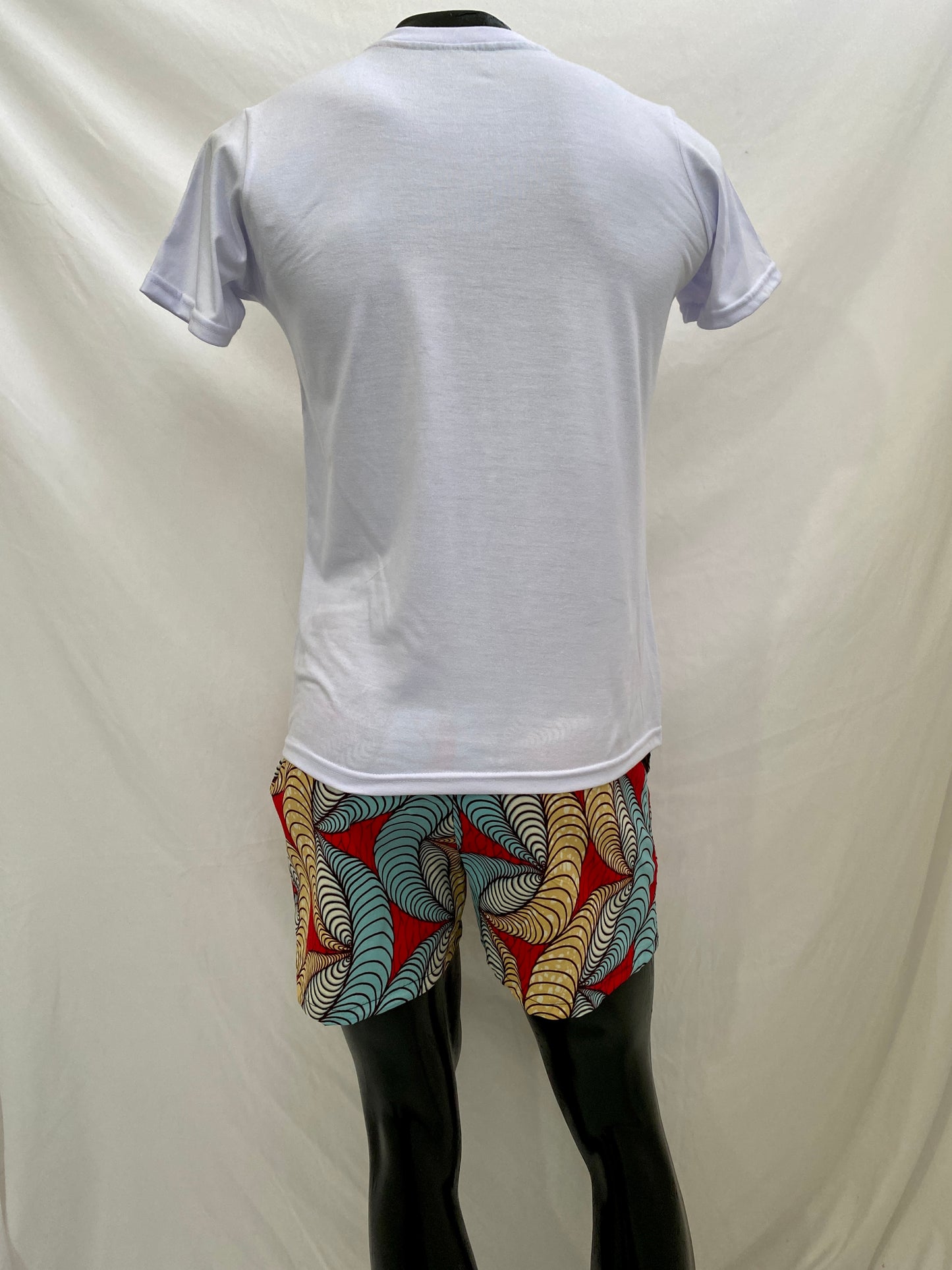 Conjunto Camiseta Sar 2-Ankara + Shorts - Estilo Africano