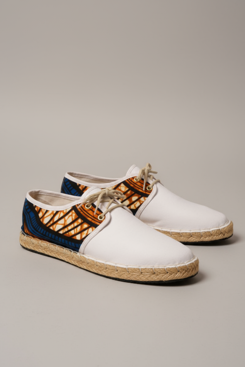 Alpargatas Gar Tribal 2 -Ankara - Estilo Africano Único