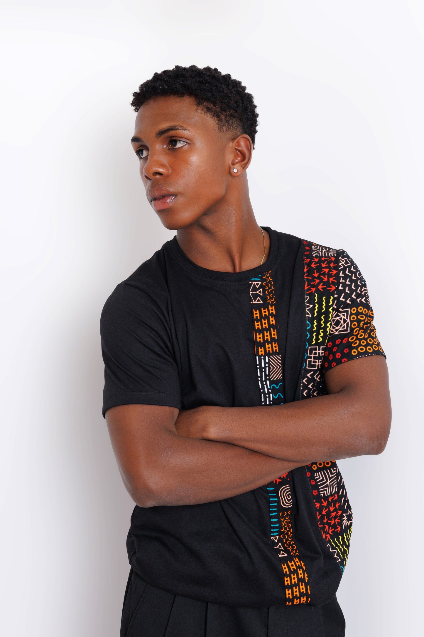Camiseta Fab-Ankara - Estilo Africano Exclusivo y Moderno