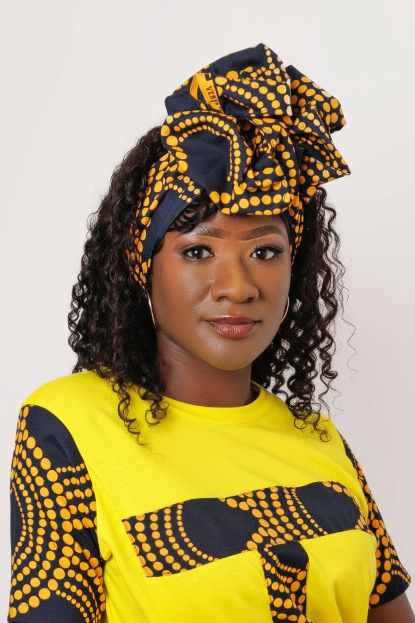 Turbante Kathe -Ankara - Estilo Africano Único