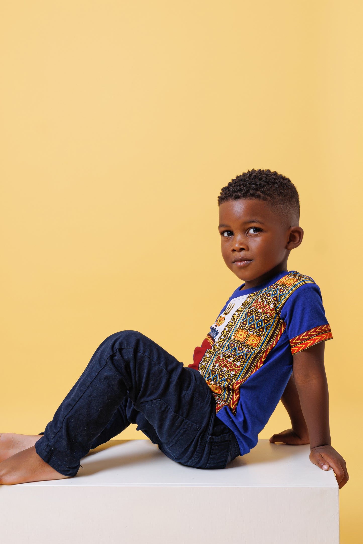 Camiseta DASHIKI-Ankara - Estilo Africano Único