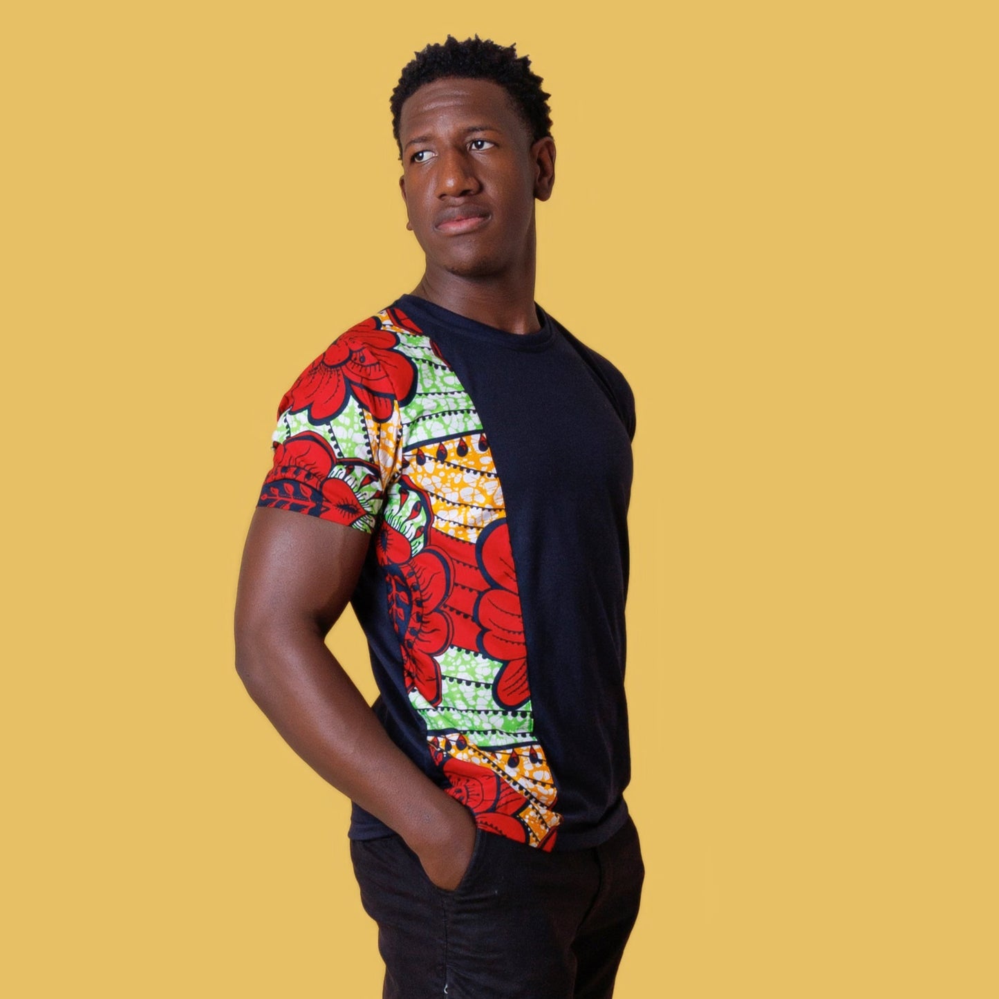 Camiseta Let-Ankara - Estilo Africano Único