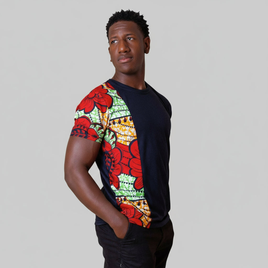 Camiseta Let-Ankara - Estilo Africano Único