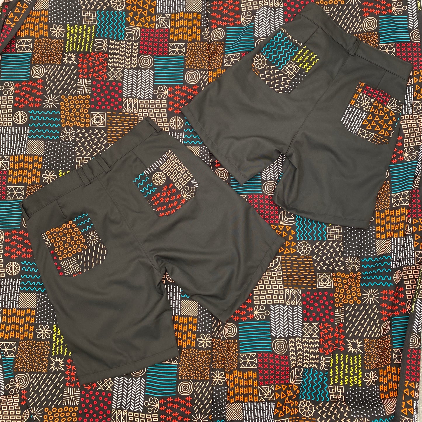 Bermuda Fab-Ankara - Estilo Africano Exclusivo