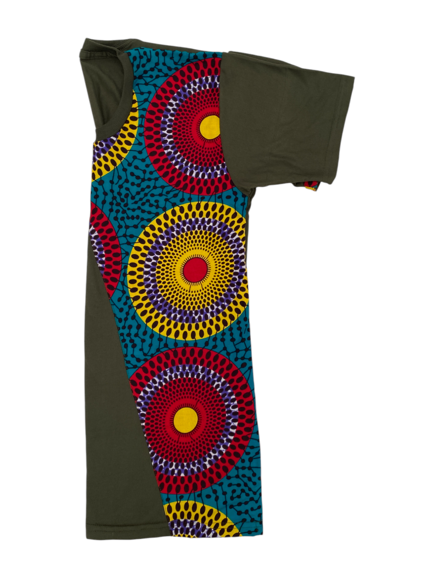 Camiseta Caya-Ankara impresión-Estilo Africano Único