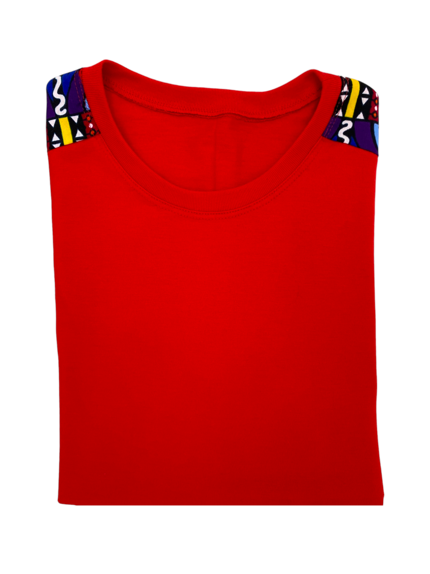 Camiseta Wash-Ankara Kente - Estilo Africano