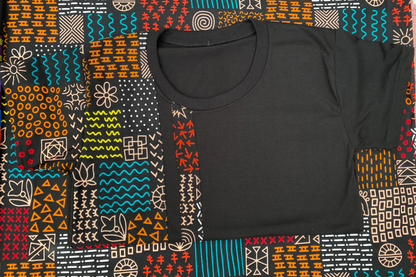 Camiseta Fab-Ankara - Estilo Africano Exclusivo y Moderno