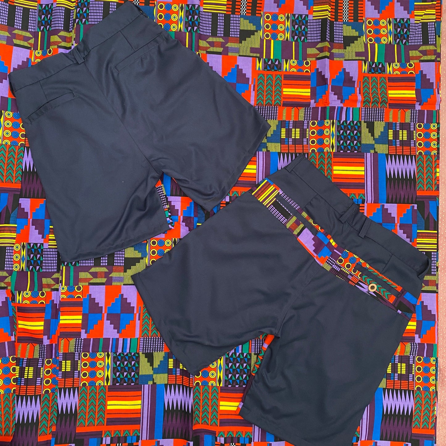 Bermuda Jan-Ankara Kente - Estilo Africano Único