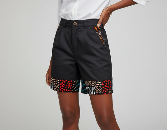 Bermuda Fab-Ankara - Estilo Africano Exclusivo
