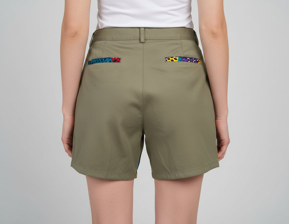 Bermuda Caya-Ankara impresión-Estilo Africano Único