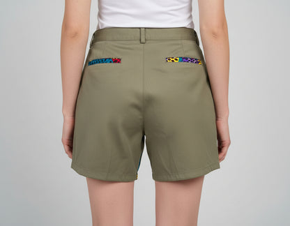 Bermuda Caya-Ankara impresión-Estilo Africano Único