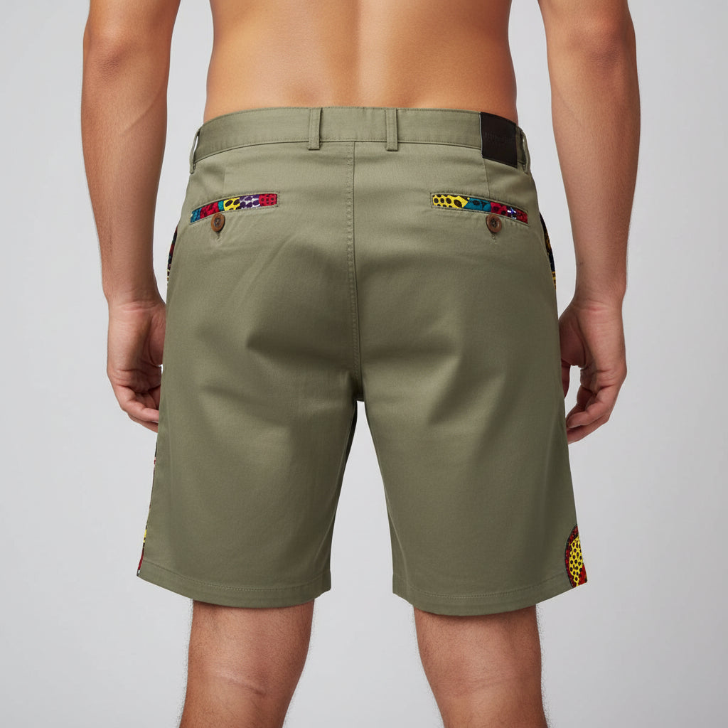 Bermuda Caya-Ankara impresión-Estilo Africano Único