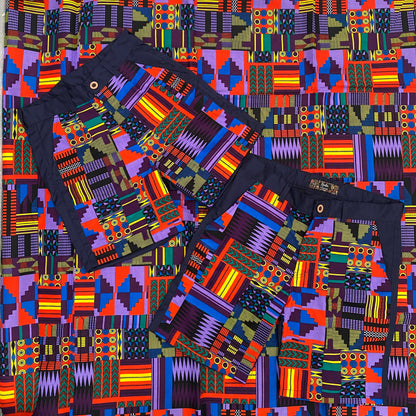 Bermuda Jan-Ankara Kente - Estilo Africano Único