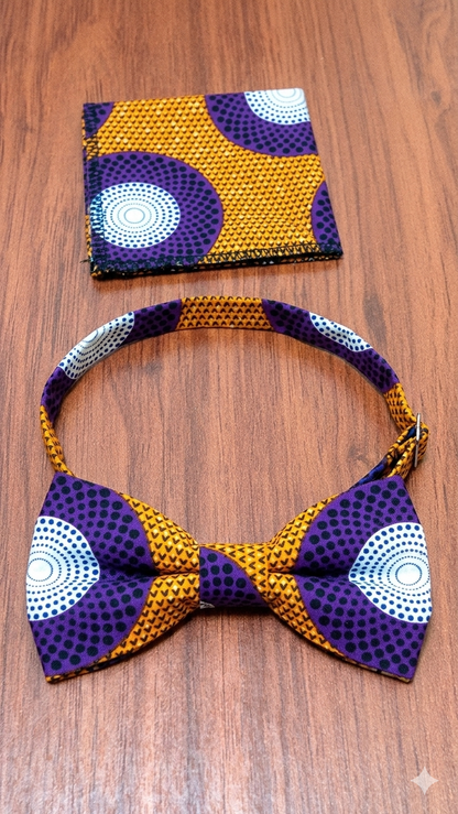Set Corbatín mas pañuelo Azala