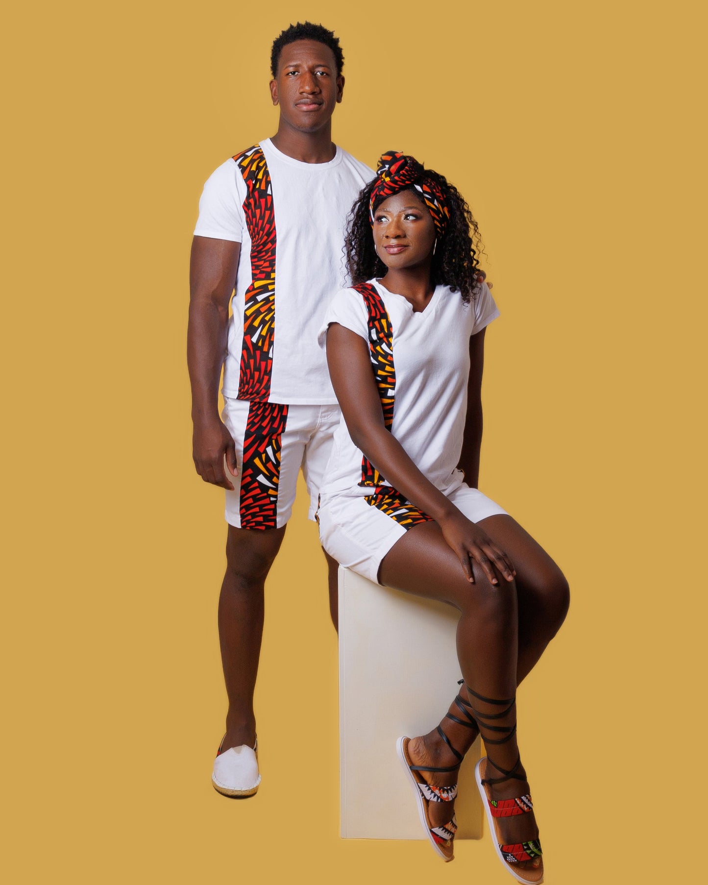 Camiseta Gab-Ankara -Estilo Africano Único