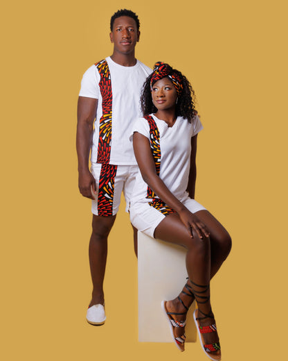 Camiseta Gab-Ankara -Estilo Africano Único