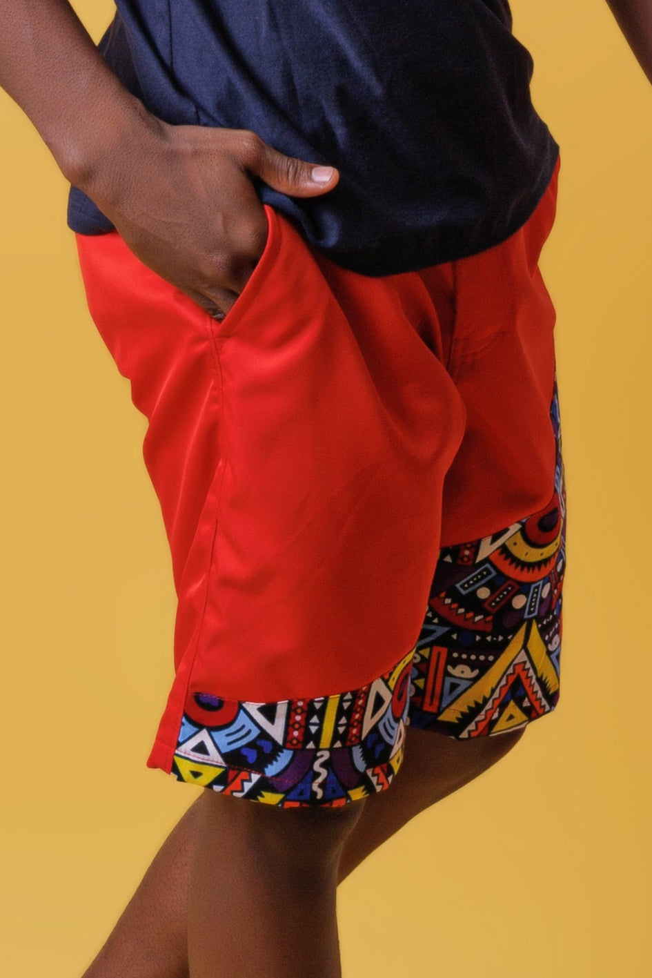 Bermuda Kat-Ankara impresión-Estilo Africano Único