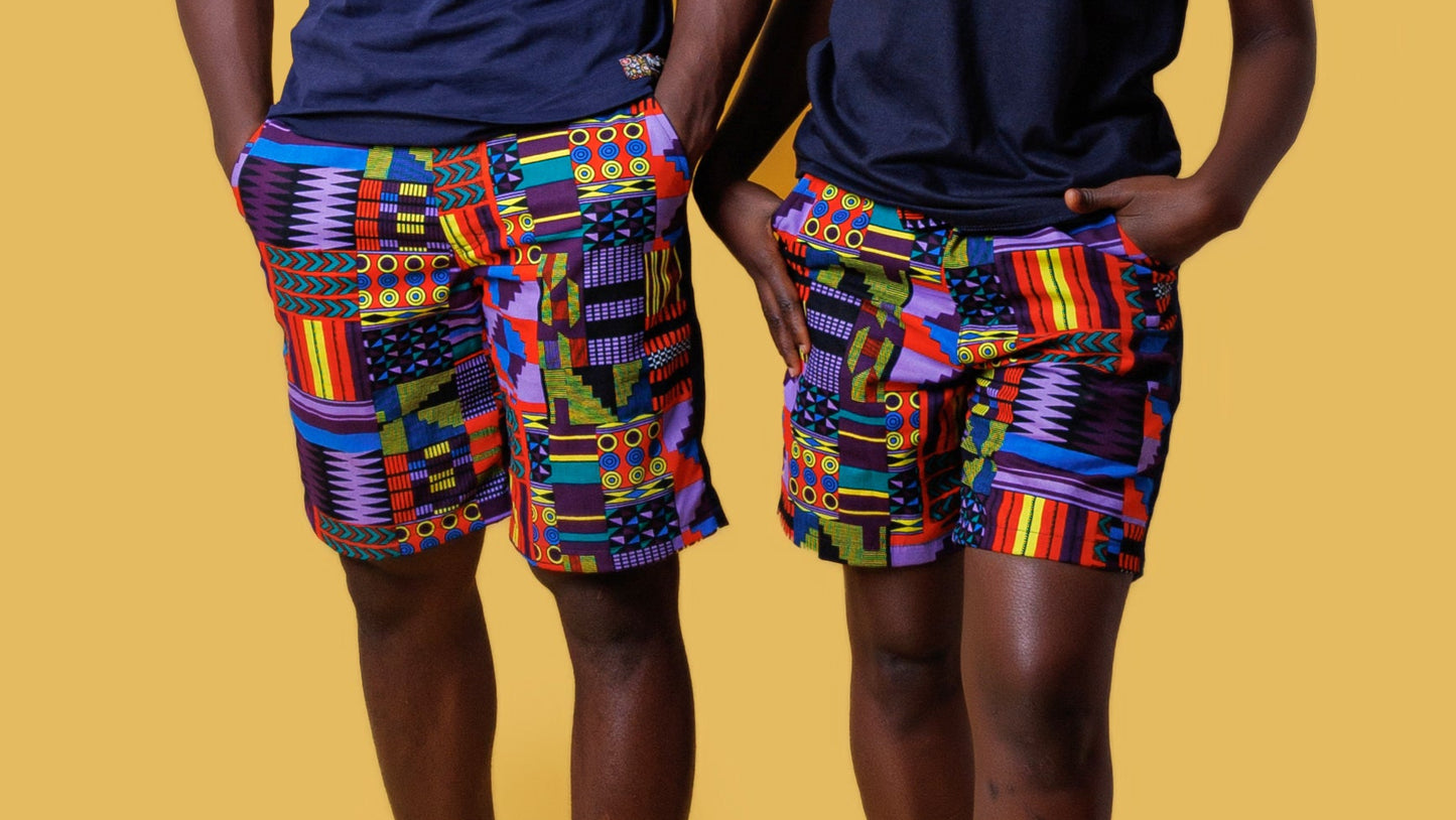 Bermuda Jan-Ankara Kente - Estilo Africano Único