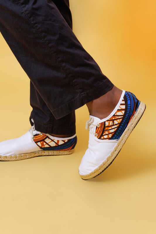Alpargatas Gar Tribal 2 -Ankara - Estilo Africano Único