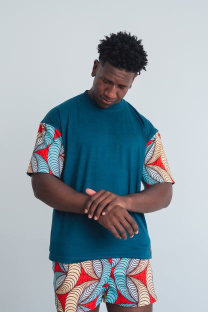 Camiseta oversize Sar-Ankara - Estilo Africano Único