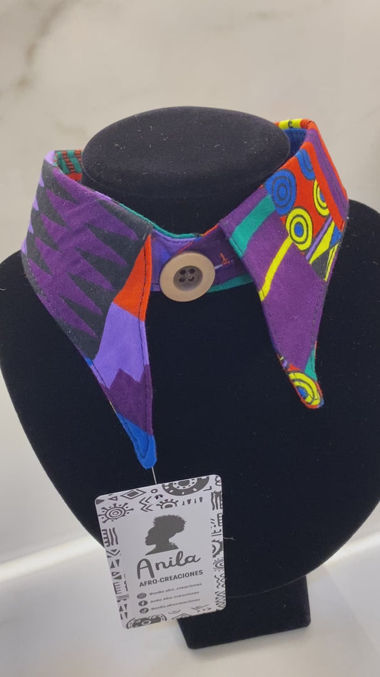 Cuello collar desmontable  Jan Ankara Kente